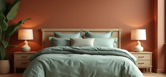 Nos conseils pour réussir l&rsquo;association de deux couleurs dans une chambre à coucher